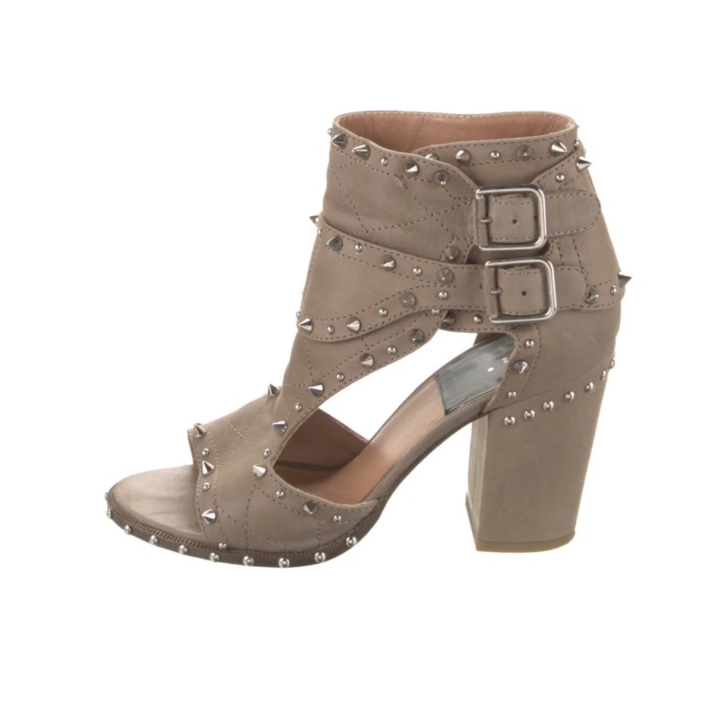 Laurence Dacade Gray Studded Heels